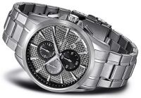 FIREFOX ADVENTURER Herrenuhr Chronograph FFS195-115 silbergrau/schwarz