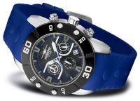 FIREFOX RUBBER THING Herrenuhr Edelstahl Chronograph FFS310-103 blau