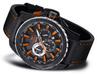 FIREFOX AUSSTELLER FIRESTORM Herrenuhr Chronograph FFS205-107 SCHWARZ/orange