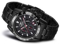 FIREFOX SKY COMMANDER Herrenuhr Chronograph SCHWARZ FFS23-102b