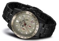 FIREFOX SKY COMMANDER Herrenuhr Chronograph SCHWARZ FFS23-104b grau