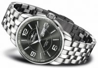 FIREFOX AUSSTELLER Herren Automatikuhr Miyota FFS500-104 grau 10 ATM wasserdicht