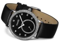 FIREFOX AUSSTELLER Edelstahl Damenuhr Zirkoniasteine FFSL1005-102 schwarz