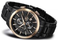 FIREFOX AUSSTELLER ADVENTURER Herrenuhr Edelstahl Chronograph FFS195-110 SCHWARZ