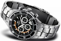 FIREFOX AUSSTELLER SILVER SURFER Chronograph FFS13-102b schwarz