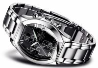 FIREFOX Damen Chrono NEBUKADNEZAR FFS175-102a sunray schwarz Miyota OS10