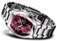 FIREFOX Damen Chronograph NEBUKADNEZAR FFS175-105 bordeauxrot Miyota OS10