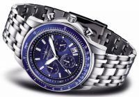 FIREFOX Edelstahl Chronograph AIRLINER FFS04-103b blau