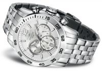 FIREFOX HOUND DOG Edelstahl Chronograph FFS210-101 silberwei�