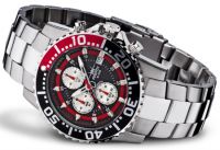 FIREFOX Chronograph ZION FFS17-102 schwarz/rot