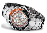 FIREFOX Chronograph ZION FFS17-107 silber/orange