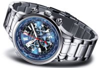 FIREFOX Chronograph WORLDTIMER FFS40-103 - Aussteller!