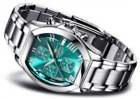 FIREFOX Damenuhr Chronograph NEBUKADNEZAR FFS175-115 sunray t�rkis Miyota OS10
