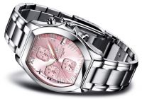 FIREFOX Damenuhr Chronograph NEBUKADNEZAR FFS175-190 sunray rosa Miyota OS10