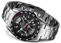 FIREFOX THE MACHINE Herrenuhr Chronograph FFS21-102 schwarz